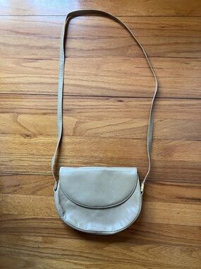 VTG Charles Jordan tan leather crossbody bag